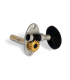 Schertler satinierteChrom-Schlitz-Peghead