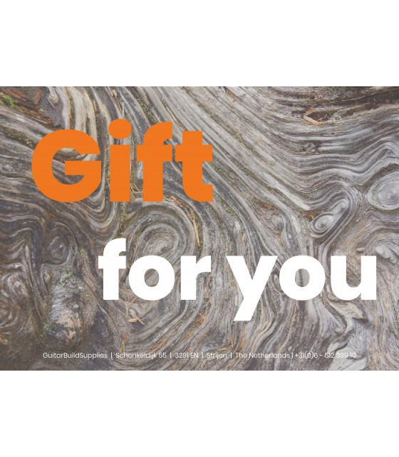GuitarBuildSupplies gift certificate