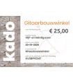 Gift certificate €25,- code by email