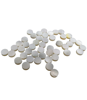 Mother of pearl dots 4mm