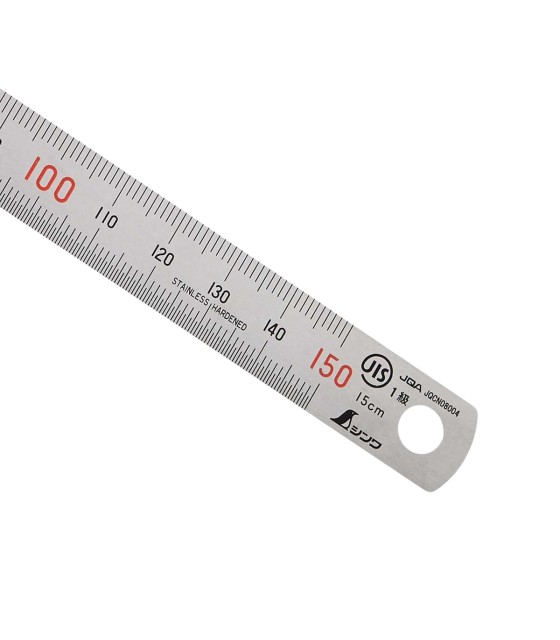 Hosco® liniaal RVS 150mm