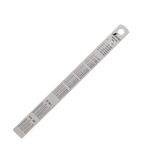Règle en acier inoxydable Hosco® 150 mm
