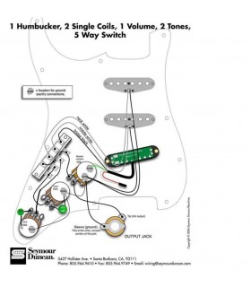 Gitaar bouwpakket Boston ST-35