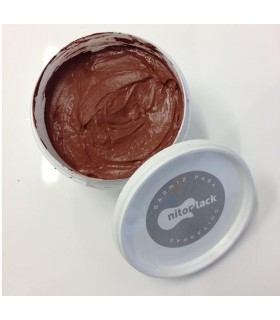 Mastic à l'eau de NitorLACK - acajou