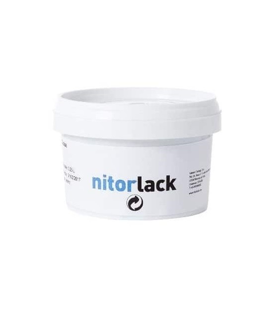 Mastic à l'eau de NitorLACK - noir