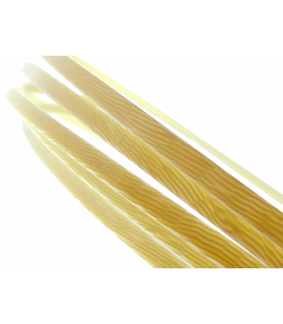 Incudo celluloid guitar binding translucent wavy grain ivory