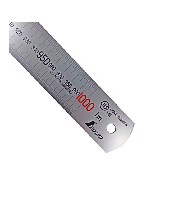 Shinwa Edelstahllineal 1000mm