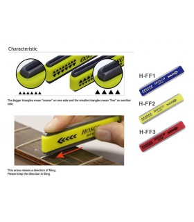 Hosco fret crowning file - jumbo