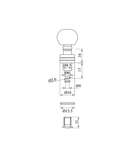 Der Jung 128C-UB stemmechanieken voor ukulele