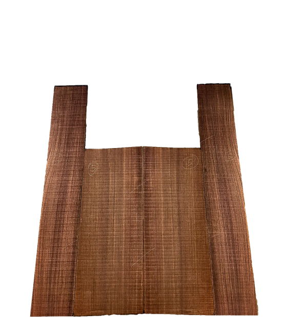 Indian rosewood back and sides set 5 for acoustic guitar