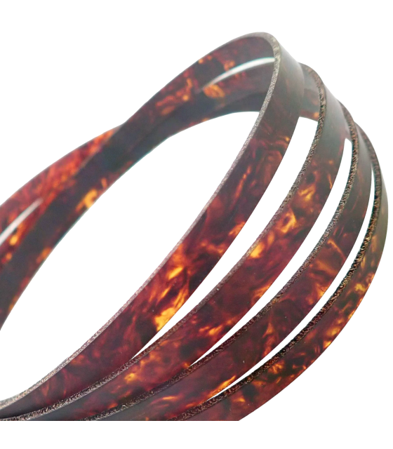 Incudo Celluloid Gitarrenbinding Schildpatt dunkel