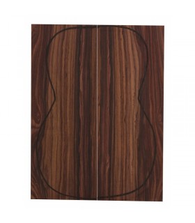 Cocobolo zij- en achterblad